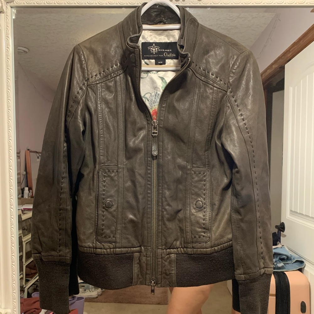 Mackage Leather Jacket